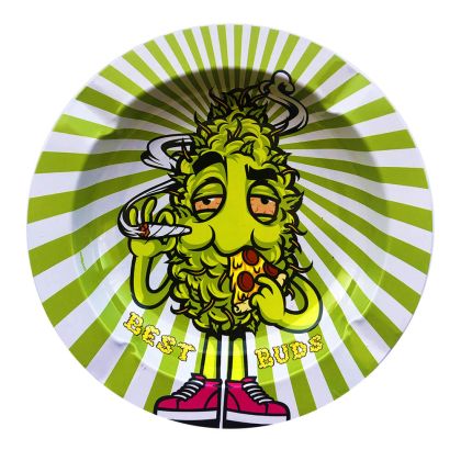 Best Buds Метален Пепелник High Pizza