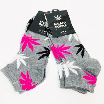 Hemp XXX Amsterdam - Чорапи, сиви