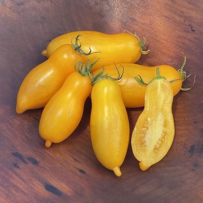 Семена от домати сорт "Бананови Крачета" (Banana Legs / Yellow Pepper) 15бр
