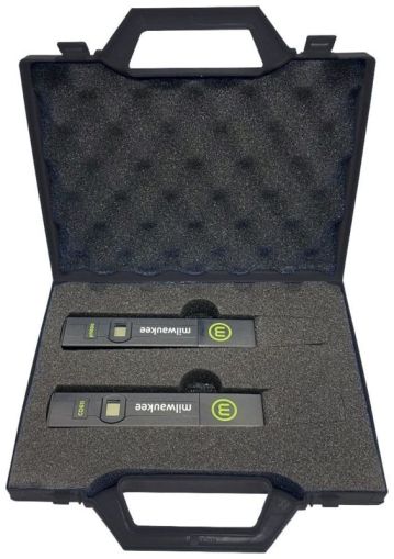 Milwaukee Pocket tester kit including pH600, CD611 for measuring pH and EC