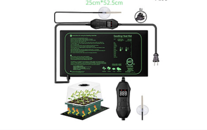 Heating pad for mini nurseries 50 x 25cm. (Includes thermostat)