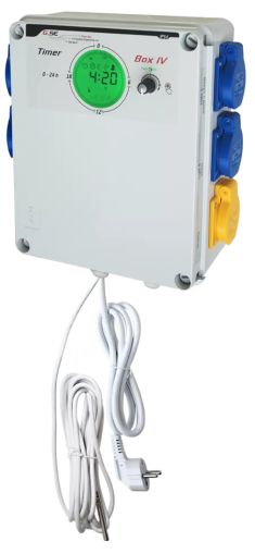 G-Systems Timer Box  IV 4x600W + отопление + температурен контрол