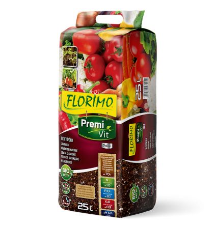 FLORIMO PremiVit почва за разсади - 25л