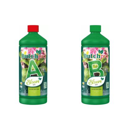 Dutchpro Soil Bloom A+B - тор за цъфтеж, за почва