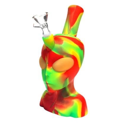 Силиконов бонг Alien Head 20 см
