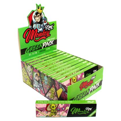 Monkey King GREEN ALIEN King Size Slim Shrinking Sheets