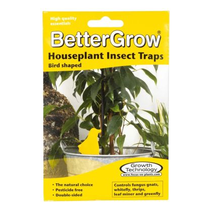 BetterGrow insect traps, bird-shaped, 15 pcs