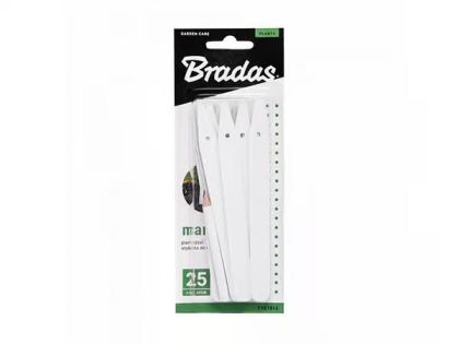 Табелки Bradas - 15x1.5cm - 25бр с молив