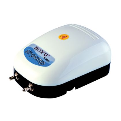 BOYU S 2000 Air Pump 8L/min 480 L/h 3W two 4mm.