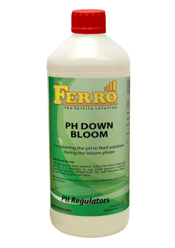 Ferro pH DOWN BLOOM 1L - pH regulator (for the flowering phase)