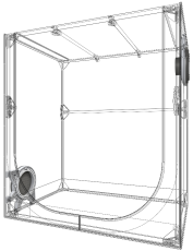 Seedling and rooting tent Secret Jardin DP90 (90 x 60 x 98 cm)