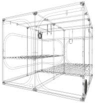 Secret Jardin DR240 Grow Tent (237 x 237 x 240 cm)