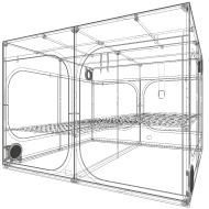 Secret Jardin DR300 Grow Tent (297 x 297 x 217 cm)