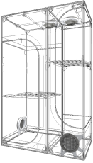 Secret Jardin L100 Grow Tent (100x60x158cm)