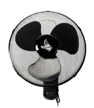 Cyclone Wall Fan 40см - Циркулационен вентилатор за стена с 3 скорости, 40W