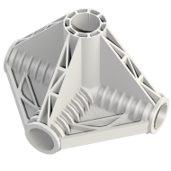 Secret Jardin - Резервен ъглов конектор K-образен ⌀ 19 мм - 4 оси