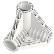 Secret Jardin - Резервен ъглов конектор Y-образен ⌀ 25 мм - 3 оси