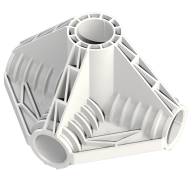 Secret Jardin - Резервен ъглов конектор K-образен ⌀ 25 мм - 4 оси