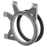 Secret Jardin DF25 Ducting Flange Kit for ⌀ 25mm Poles