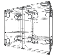 Secret Jardin DF25 Ducting Flange Kit for ⌀ 25mm Poles