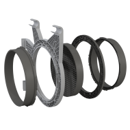 Secret Jardin DF25 Ducting Flange Kit for ⌀ 25mm Poles