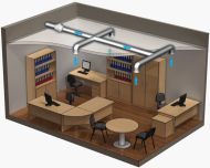 VENTS VK 200 780 m3/h inline turbine fan