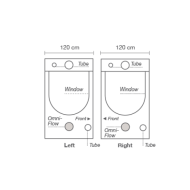 HOMEbox Ambient R240 - Палатка за отглеждане на растения (240 x 120 x 200см)