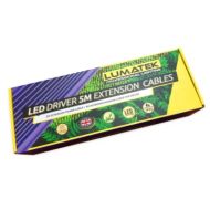 LUMATEK LED Driver Remote Use 5m Extension Cables (x2) - Удължителни кабели 2 бр.