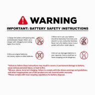 CCELL Palm Battery 550mAh Blue + Charger