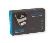 On Balance DJ-100-RD digital pocket mini-scale black