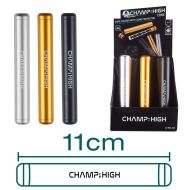 Single aluminum cigarette container