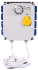 G-Systems Timer Box 8x600W + Heating - Таймер Кутия с 8 контакта за лампи + 1 за Oтоплениe, с 2 кръга