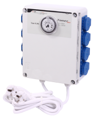 G-Systems Timer Box 8x600W - Таймер Кутия с 8 контакта за лампи, с 2 кръга