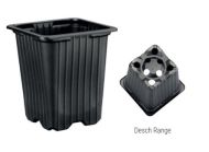 Квадратна работна саксия за разсад 7 x 7 x 8см (мека пластмаса)