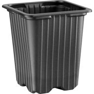 Квадратна работна саксия за разсад 7 x 7 x 8см (мека пластмаса)