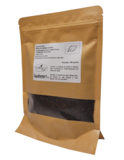 Органични семена от Японска червена Мизуна - 100 гр.