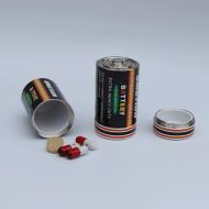 Кутийка за скриване имитация на батерия размер AA (скривалище за пари и бижута) Type AA