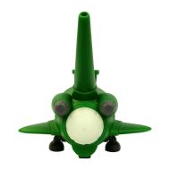 Submarine Green Silicone Bong with Removable Pieces