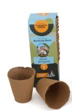 Farmer´s Choice biodegradable round seedling pots ⌀ 8 cm (16 pcs.)