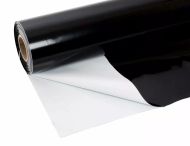 Черно-бяло отразително фолио 125μm 2м x 100м (ролка)
