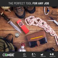 Combined All-In-One Aluminum Pocket Grinder - Weed leaf seal 2 available 3 colors