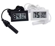 Thermo-hygrometer with probe for measuring humidity and temperature 1.3m.