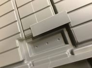 Repair piece for valve sump 175 x 55 mm.