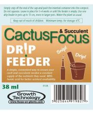 Cactus Focus Drip Feeders 38ml - Доза капково торене за Кактуси