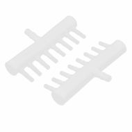 Plastic air and water manifold with 8 outlets