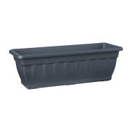 Pot Cassiopea 60×20×16, anthracite — 12.5 l