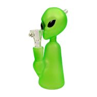 Бонг от дебело стъкло Alien Figure 17 см