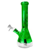 Стъклен бонг Weed Leaves 25 см