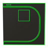 Propagator / Mini Greenhouse Dark Box Propagator 120 x 60 x 200 cm