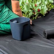 Weed control cover (agrotextile) made of non-woven fabric 50 g/m² Black – 1.1 m x 100 m